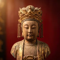 媽祖木雕神像