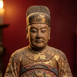延平郡王木雕神像