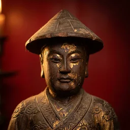 義民爺木雕神像